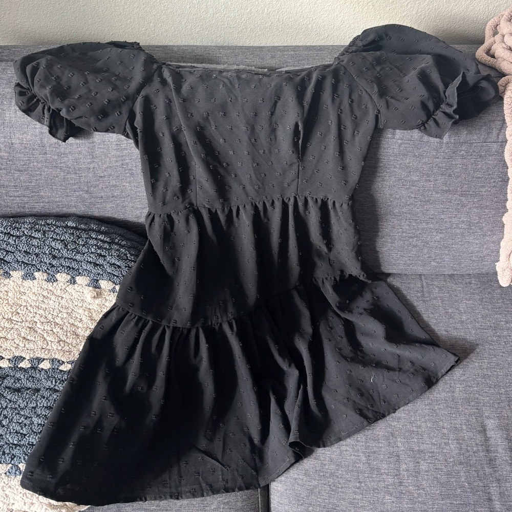 SHEIN Black Mini Dress